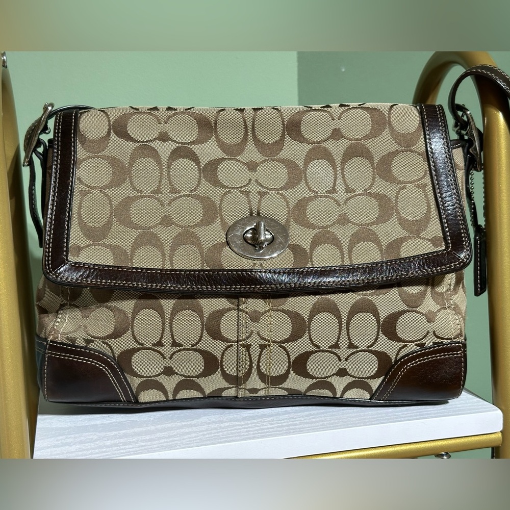 COACH Signature Canvas Crossbody